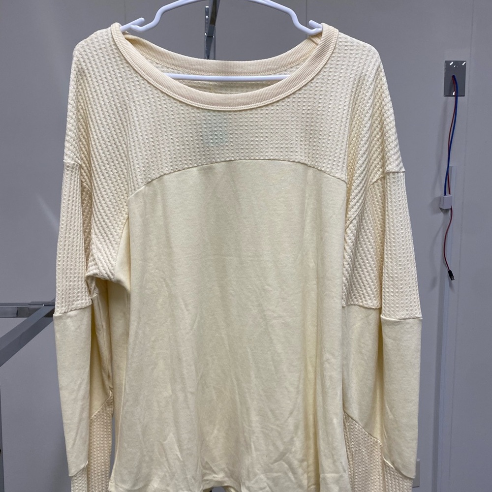 Cream Women's Sweatshirt